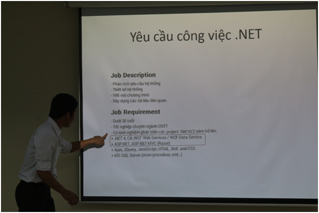 nhiều kiến thức bổ ích về ngành Công nghệ lập trình .NET